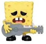 FK75735 - SpongeBob Schwammkopf 25th Anniversary POP! Vinyl Figur SB wGuitar 9 cm