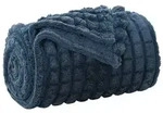 vidaXL &Uuml;berwurfdecke Marineblau 240 x 220 cm Fleece