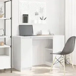 vidaXL Schreibtisch Wei&szlig; 120x42x76 cm Holzwerkstoff
