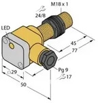 Turck Induktiver Sensor b&uuml;ndig PNP, Schlie&szlig;er BI5U-P18SK-AP6X