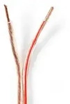 Nedis CABR4000TR250 - Kupferverkleidetes Aluminium (CCA) - 25 m - Transparent
