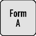 Zentrierbohrer DIN 333 Form A D.1,6mm VHM re.TECWERK