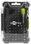 Goobay 77843 - Bithalter-Set mit 72-tlg. Bitsatz TransportboxGoobay Tools