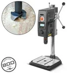 STAHLWERK Tischbohrmaschine 800 W 2.500 U/min Standbohrmaschine mit Laser