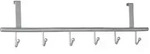 ALCO T&uuml;rgarderobe 2839 17x6,8x60cm Metall silber