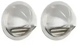 vidaXL L&uuml;ftungsgitter 2 pcs Silber 150 mm Edelstahl