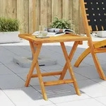 vidaXL Garten-Beistelltisch 40x40x40 cm Massivholz Akazie