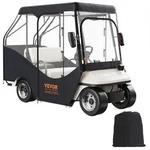 VEVOR Transparent Golfwagen Regenabdeckung 4-Personen-Golfwagenabdeckung 152 x...