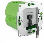 smart things sCharge 30W Unterputz Netzteil sC30-EU-C mit USB-C/C Kabel
