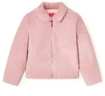 Kindermantel Kunstpelz Rosa 92