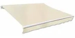 vidaXL Markisengestell 4x3 m Automatik-Aufrollsystem Aluminium
