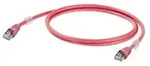 Weidm&uuml;ller 1166030200 RJ45 Patchkabel CAT 6a S/FTP 20.00m Rot UL-zertifiziert...