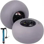 VEVOR 33 cm Ballonr&auml;der Reifen, TPU Strandr&auml;der Ersatz-Ballon-Sandreifen 55 kg