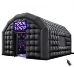 VEVOR Aufblasbares Partyzelt 6x5x3,65 m, W&uuml;rfelzelt f&uuml;r Disco Nachtclub,...