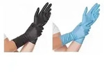 HYGOSTAR Nitril-Handschuh SAFE LONG, M, schwarz, puderfrei