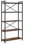 vidaXL B&uuml;cherregal Ger&auml;ucherte Eiche 80 x 30 x 155 cm Holzwerkstoff