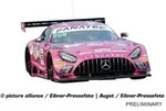 "Mercedes-AMG GT3 Evo "Unoracing Team Landgraf, No.16" 24H Spa 2024"
