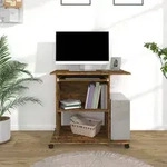 vidaXL Schreibtisch R&auml;uchereiche 80x50x75 cm Holzwerkstoff