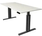 Sitz-/Stehtisch Move 3 elegant elektr. h&ouml;henverstellbar BxT 180x80cm wei&szlig;