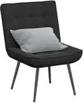 vidaXL Relaxsessel Schwarz 64x74x84 cm Samt