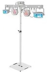 EUROLITE Set LED KLS Laser Bar FX-Lichtset wei&szlig; + BPS-2 Boxenhochst&auml;nder wei&szlig;