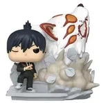 Chainsaw Man POP Moments Vinyl Figuren Aki (Fox Devil) 9 cm