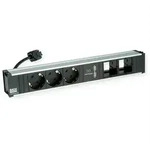BACHMANN CONI 3xCEE7/3 1x USB Charger