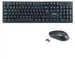 Equip Kabelloses Tastatur und Mausset - Kabellos - RF Wireless - Schwarz - Maus