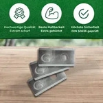 Genisys Edelstahl Messer Klingen kompatibel f&uuml;r PARKSIDE Smart M&auml;hroboter PMRA
