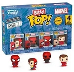 Blister 4 Figuren Bitty POP Marvel Spider-Man Parker Split