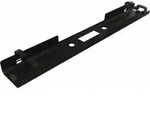 Kabelkanal horizontal beidseitig abklappbar f&uuml;r Tische B1600mm sw