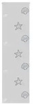 vidaXL Duschrollo 70x240 cm Stoffbreite 66 cm