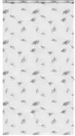 vidaXL Duschrollo mit Kassette 130x240 cm Stoffbreite 126 cm