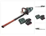 Metabo HS 18 LTX BL 65 Akku Heckenschere 18 V 60 cm Brushless + 2x Akku 4,0 Ah +