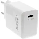 InLine&reg; USB PD Netzteil Ladeger&auml;t Single USB-C, Power Delivery, 20W, wei&szlig;...