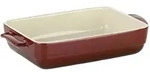 kela 11863 Auflaufform Malin 37,5x22x7cm, rot