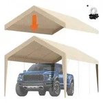 VEVOR Carport-Garagenzelt, 3 x 6 m, Garagendachzelt, wasserdicht und...