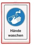 Sichttafel Drypocket A4 rot 5St