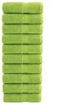vidaXL Premium-Seift&uuml;cher SOLUND 10 Stk. Apfelgr&uuml;n 30x30 cm 600 g/m2