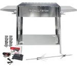 Mangal Ruslan Deluxe Schaschlikgrill D&ouml;ner H&auml;hnchen Drehspie&szlig; Motor
