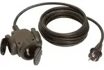 WEING&Auml;RTNER 02135 Schutzkontaktverl&auml;ngerung 16 A 230 V 3 x 1,5 mm2 10 m...