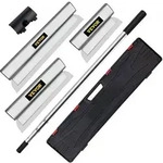 VEVOR Dekorspachtel Set 25 cm / 60 cm/ 80 cm Breitspachtel, 0,89 - 2 m...