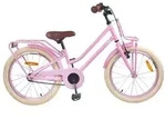 vidaXL Kinderfahrrad 18 Zoll f&uuml;r 5-7 Jahre alt Hellrosa