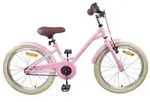 vidaXL Kinderfahrrad 18 Zoll f&uuml;r 5-7 Jahre alt Hellrosa