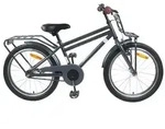 vidaXL Kinderfahrrad 18 Zoll f&uuml;r 5-7 Jahre alt Dunkelgrau