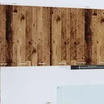 vidaXL H&auml;ngeschrank Altes Holz und Wei&szlig; 30 x 31 x 80 cm Holzwerkstoff