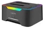 "LogiLink USB 3.2 Dual Festplatten Docking Station, 2,5"/3,5""