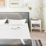 vidaXL Matratzenschoner Wei&szlig; 90x200 cm Wasserdicht
