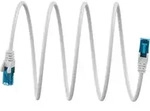 Goobay Ultraflexibles CAT 6A Patchkabel, RJ45, U/UTP Schirmung, LSZH-TPE, 10...