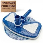 Deluxe Pool Bodend&uuml;se Blau Handreiniger oder f&uuml;r Teleskopstange Bodensauger...